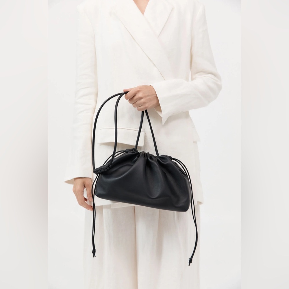 St. Agni Soft Drawstring Bag - Black